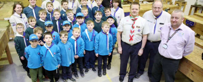 RAIL CONSULTANT FACILITATES SCOUT GROUP’S NEW HOME